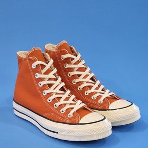 Converse Chuck 70 High 'Seasonal Firepit' Orange Unisex Sneakers 171475C NWT